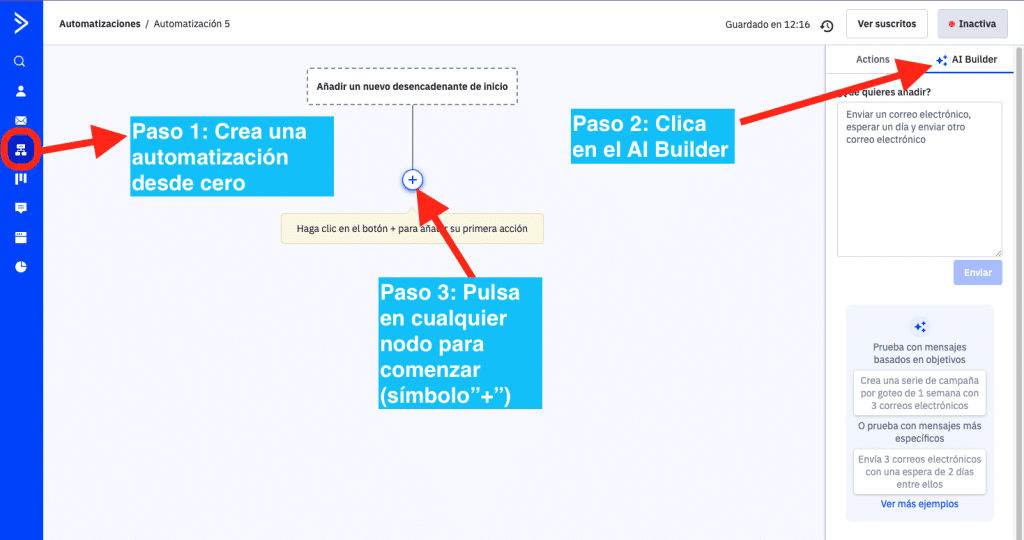 Cómo usar la inteligencia artifical en activecampaign