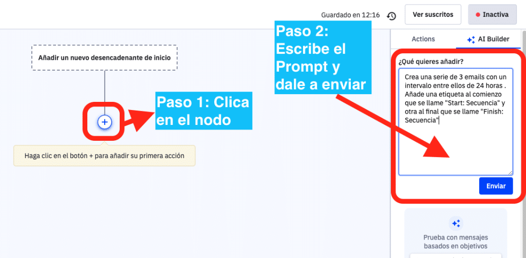 Cómo usar la inteligencia artifical en activecampaign